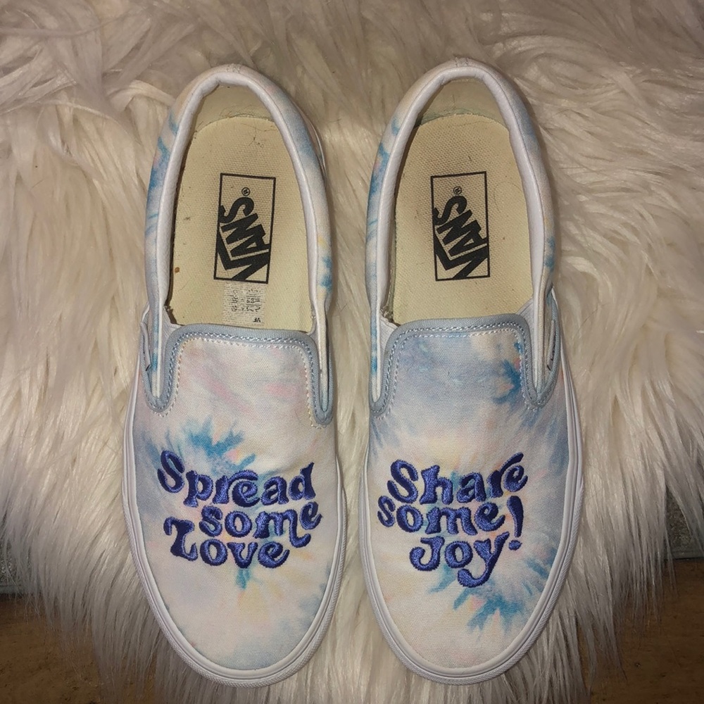 Women’s Vans Love & Joy Canvas Slip-On Sneakers